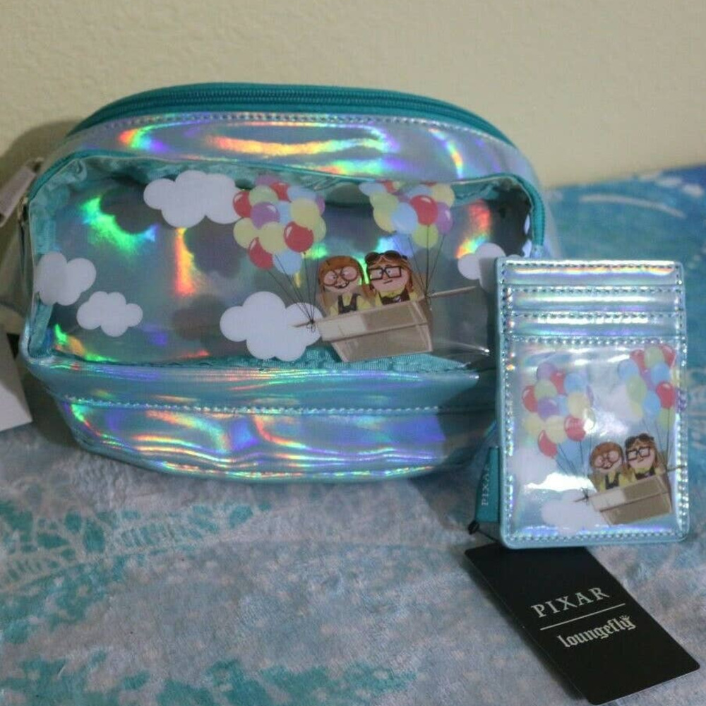 Loungefly Disney Up Fanny Pack and Cardholder